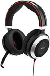 JABRA EVOLVE 80 STEREO HEADSET WITHOUT CONTROLLER WITH 3.5MM