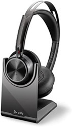POLY VOYAGER FOCUS 2 OTH WIRELESS UC STEREO HEADSET W/CHARGE STAND,ANC,BT700 DONGLE,USB-C