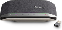 POLY SYNC 20+ MS SMART SPEAKERPHONE,BLUETOOTH + USB-A + BT600 USB-A DONGLE(MS CERTIFIED)