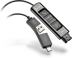 POLY DA85 QD TO USB-A & C SMART DIGITIAL ADAPTER CABLE W CALL CONTROLS