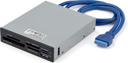 STARTECH USB 3.0 INTERNAL MULTI-CARD READER W/ UHS-II -SD/MICROSD/MS/CF 2YR