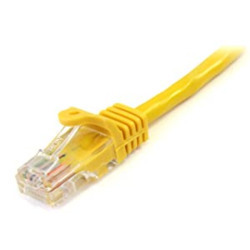 STARTECH 3M YELLOW CAT5E/ CAT 5 SNAGLESS PATCH CABLE 3M