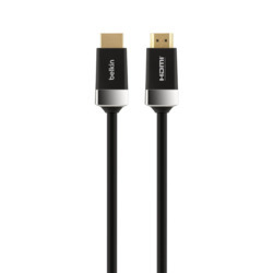 BELKIN 2M HDMI HIGH SPEED CABLE W/ ETHERNET 4K+ UHD, 18 Gbps SPEED RATING,  ADVANCED SERIE