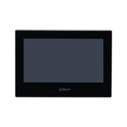 DAHUA IP INDOOR MONITOR,BLACK,7" TOUCH,POE,SURFACE,3YR 