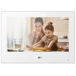 DAHUA IP WIFI INDOOR MONITOR,WHITE,7" TOUCH,ANDROID,POE,MICRO SD SLOT,SURFACE,3YR