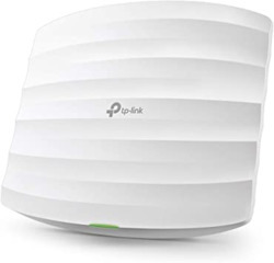 TP-LINK WIRELESS ACCESS POINT, AC1350, GbE POE, CEILING & WALL MOUNT, 5YR WTY
