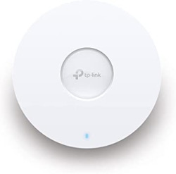 TP-LINK WIRELESS ACCESS POINT, AX3000, GbE POE, CEILING MOUNT, 5YR WTY